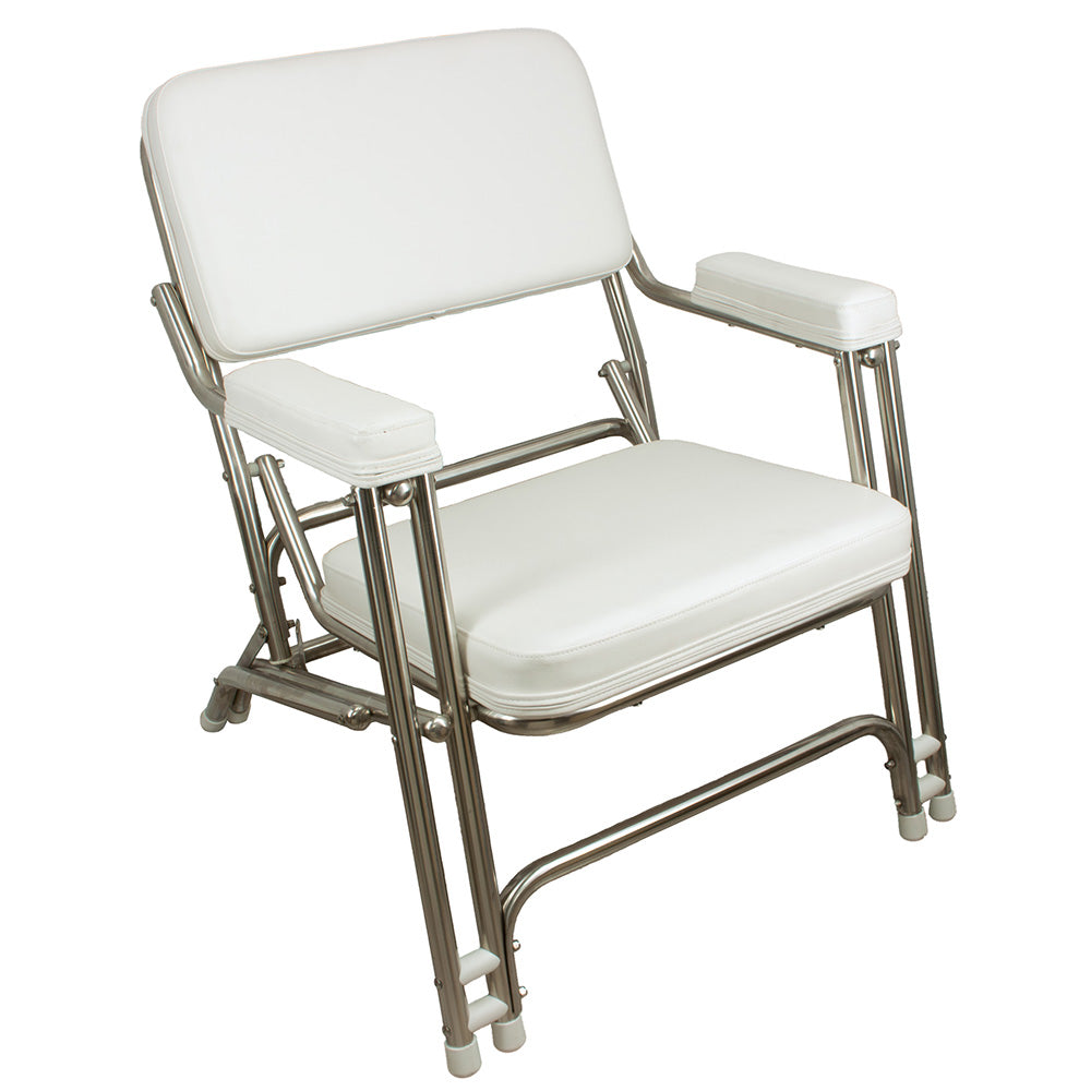 Springfield 1080021-SS Classic Folding Deck Chair