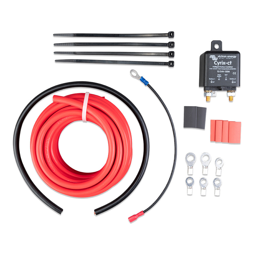 Victron CYR010120110R Cyrix-ct 12/24V-120A Battery Combiner Kit