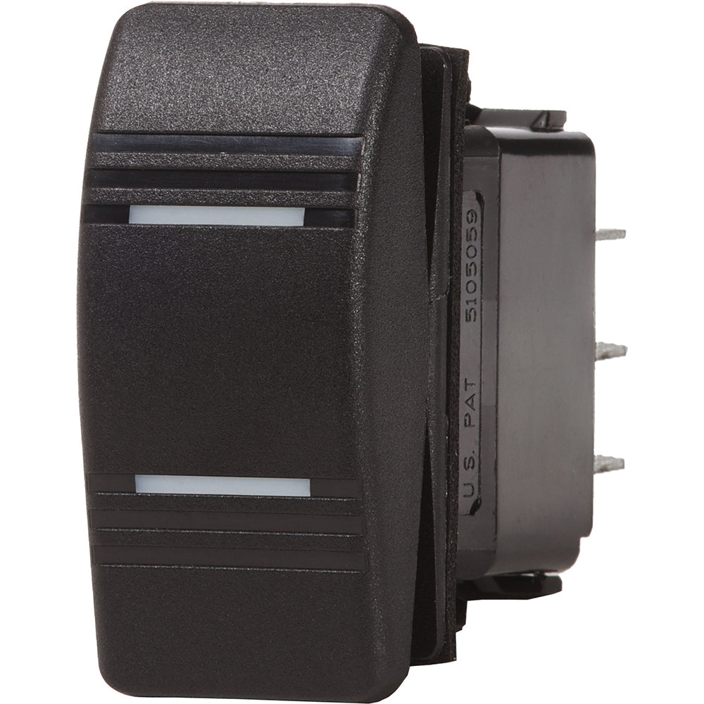 Blue Sea 8286 Water Resistant Contura III Switch - ON-OFF-ON - Black
