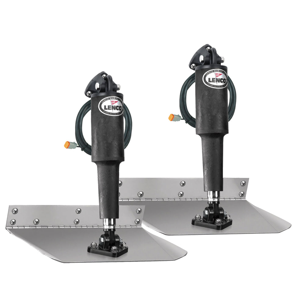 Lenco 15000-101 9" x 9" Standard Trim Tab Kit without Switch Kit 12V