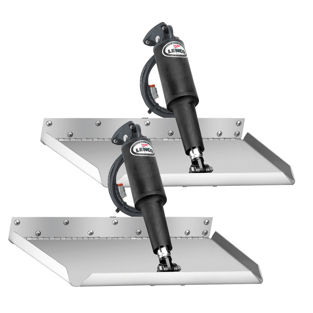Lenco TT12X9EI 12" x 9" Edgemount Trim Tab Kit w/LED Indicator Switch Kit 12V