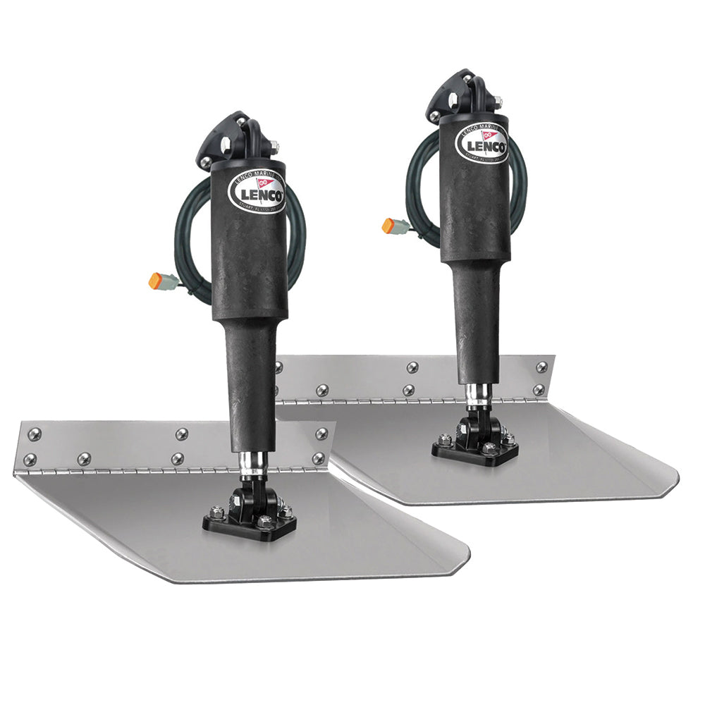 Lenco 15007-101 12" x 12" Standard Trim Tab Kit without Switch Kit 12V