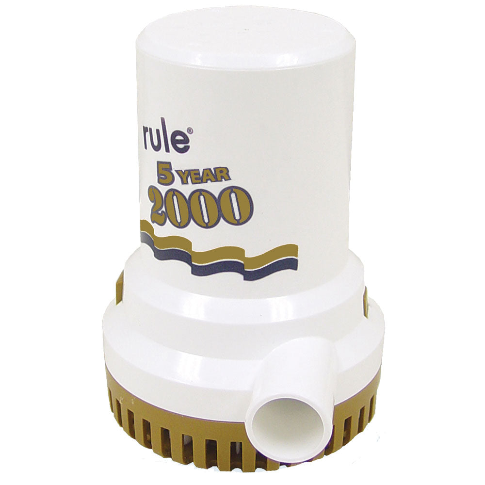 Rule 09 2000 G.P.H. "Gold Series" Bilge Pump