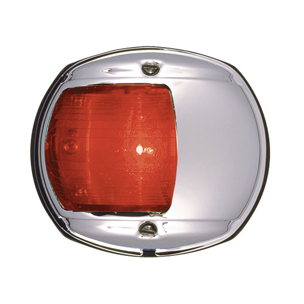 Perko 0170MP0DP3 LED Side Light - Red - 12V - Chrome Plated Housing