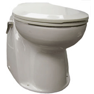 Raritan AVHWR01203 Atlantes Freedom w/Vortex-Vac - Household Style - White - Remote Intake Pump - Smart Toilet Control - 12v