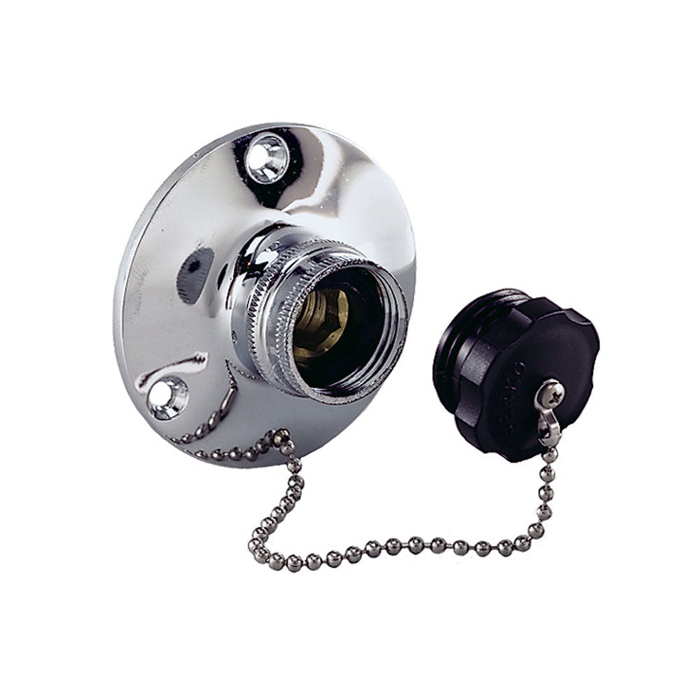 Perko 0499DP0CHR Water Inlet Fitting w/Plug