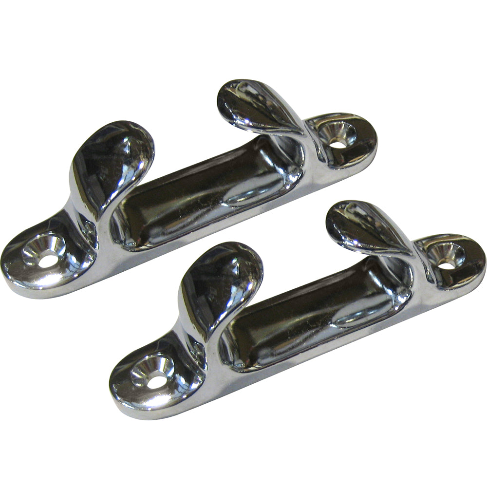 Perko 1230DP0CHR 4" Straight Chock - Chrome Plated Zinc