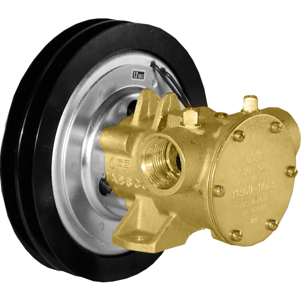 Jabsco 11860-0005 1" Electro-Magnetic Clutch Pump - 12V
