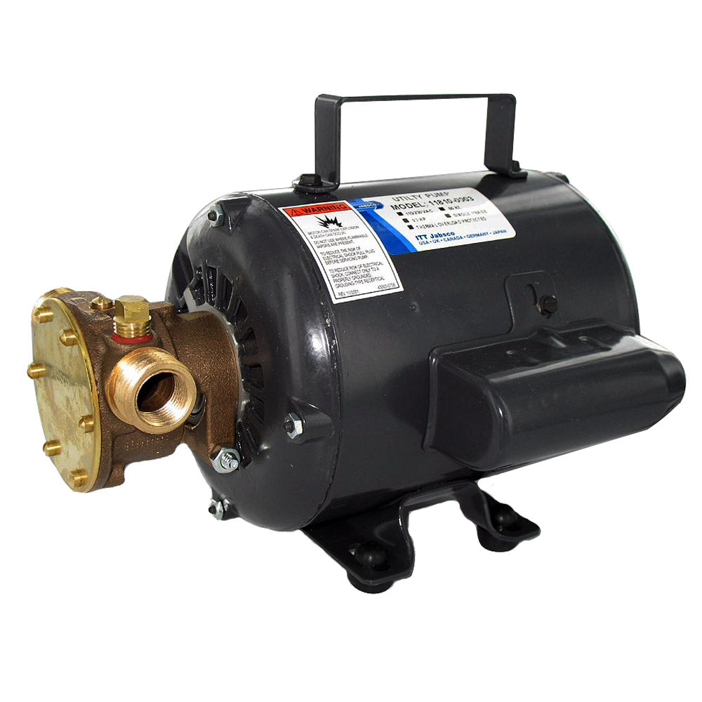 Jabsco 11810-0003 Bronze AC Motor Pump Unit - 115v