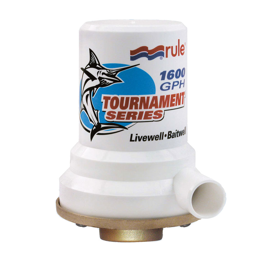 Rule 209B Tournament Series Bronze Base 1600 GPH Livewell Pump