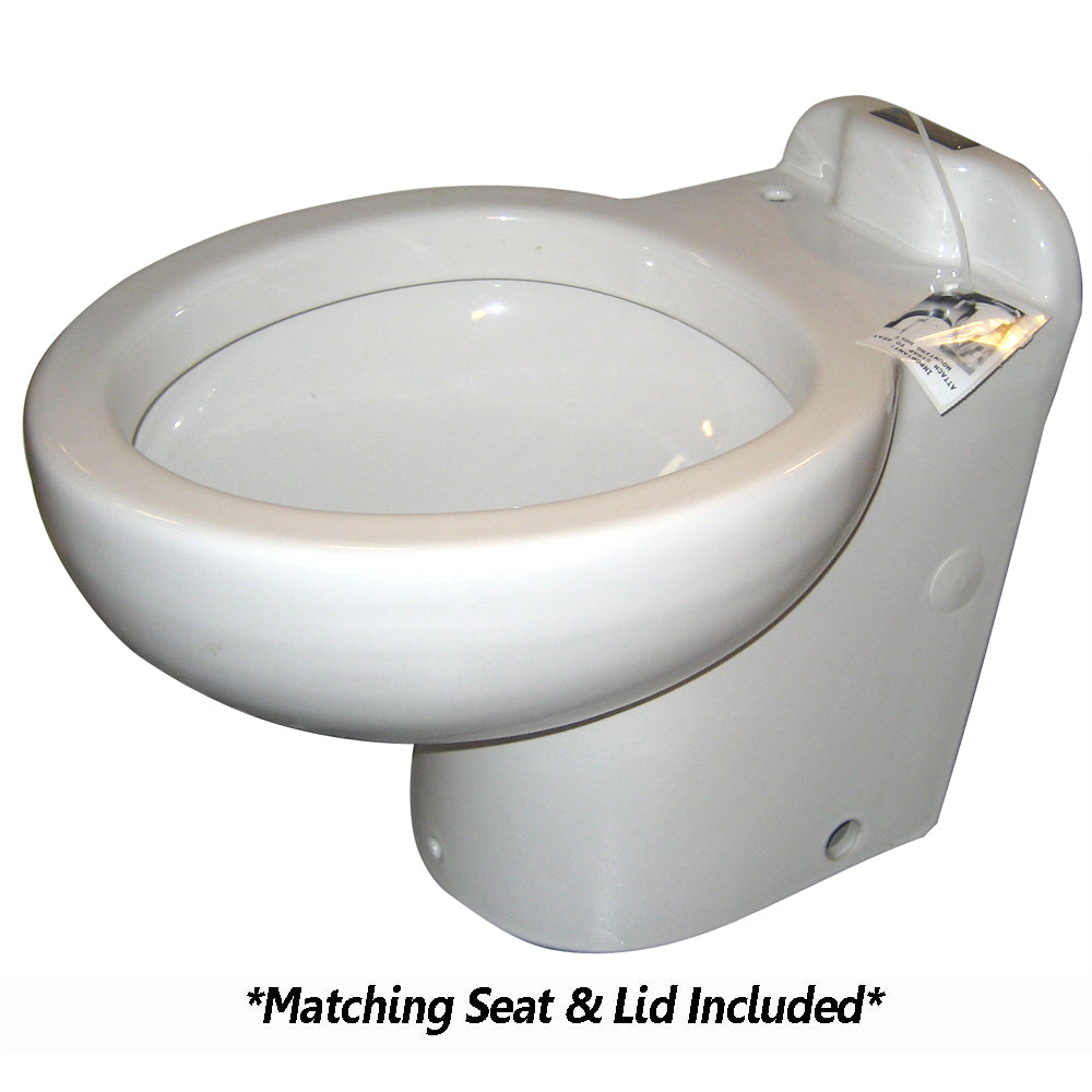 Raritan 220HR01202 Marine Elegance - Household Style - White - Remote Intake Pump - Heavy-Duty Push-Button Switch - 12v