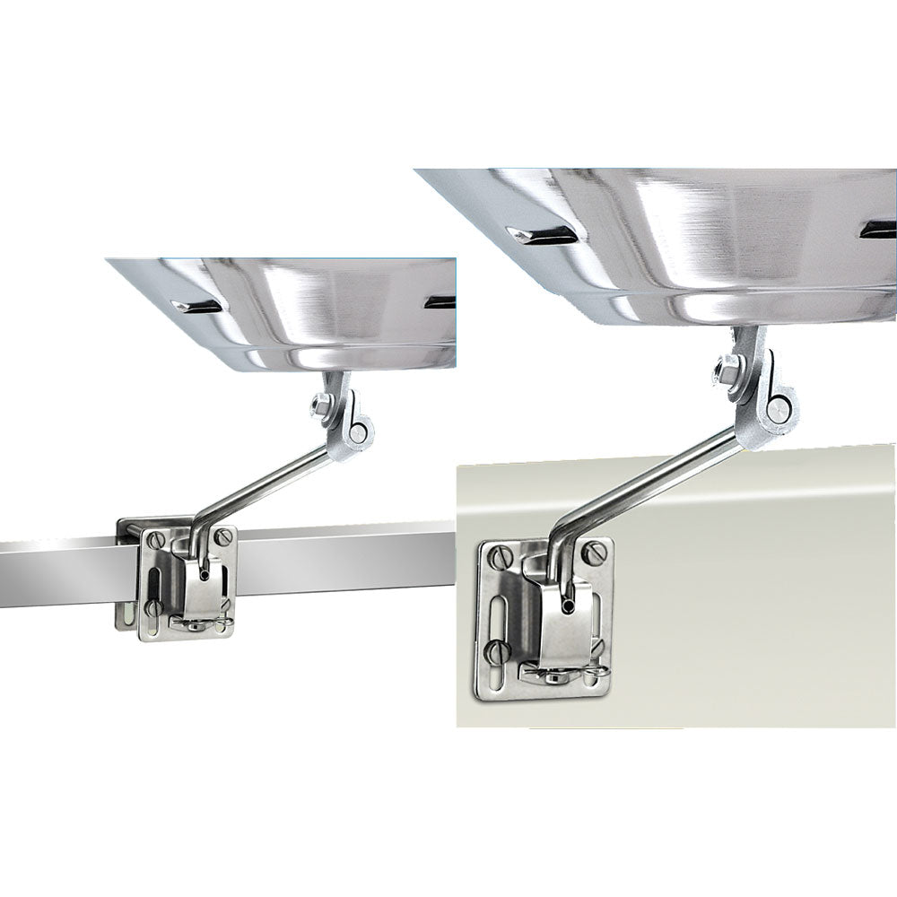 Magma A10-240 Marine Kettle Bulkhead or Square/Flat Rail Mount