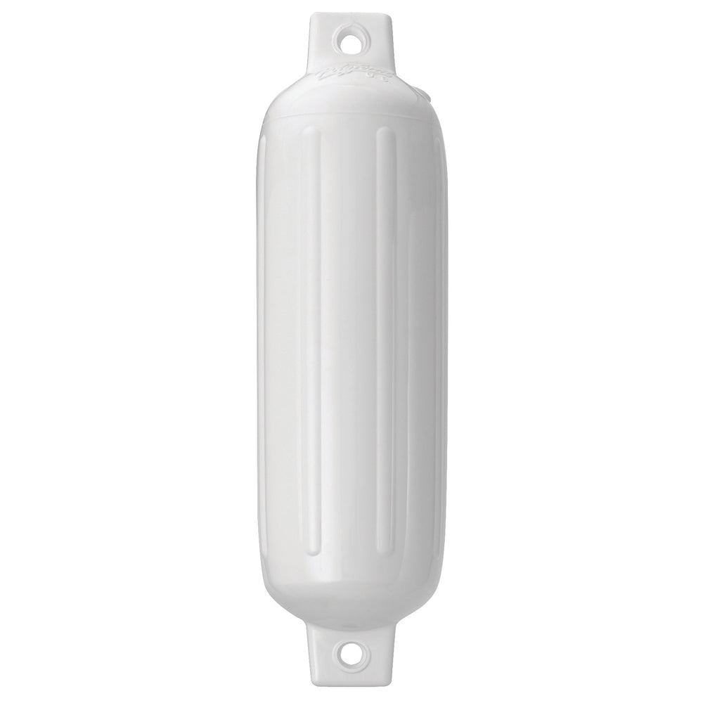 Polyform G-3 WHITEWO G-3 Twin Eye Fender 5.5" x 19" - White