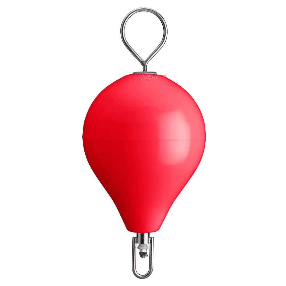 Polyform CM-2-SS RED/SS 13.5" CM Mooring Buoy w/SS Iron - Red