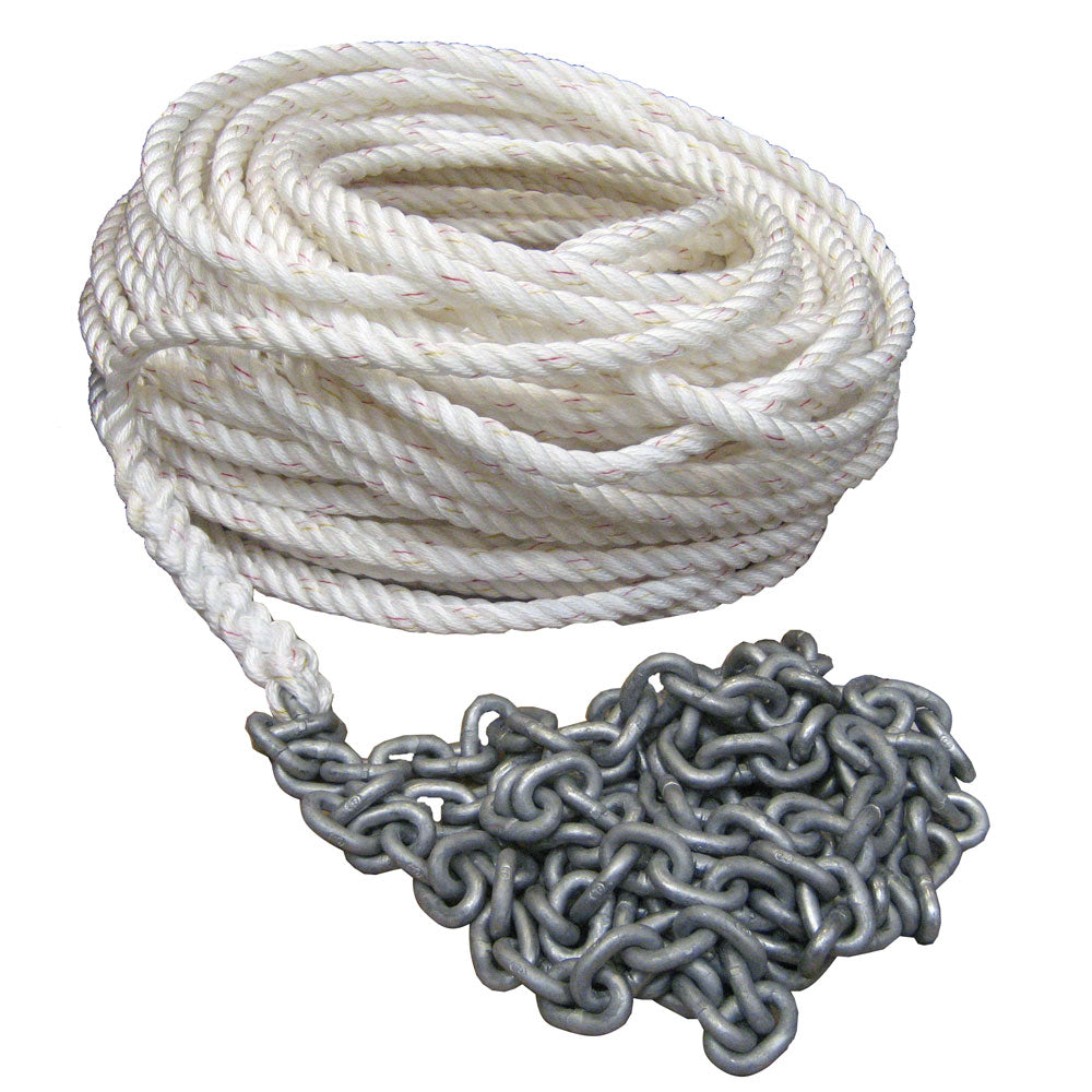 Powerwinch P10295 300' of 1/2" Rope 15' of 1/4" HT Chain Rode