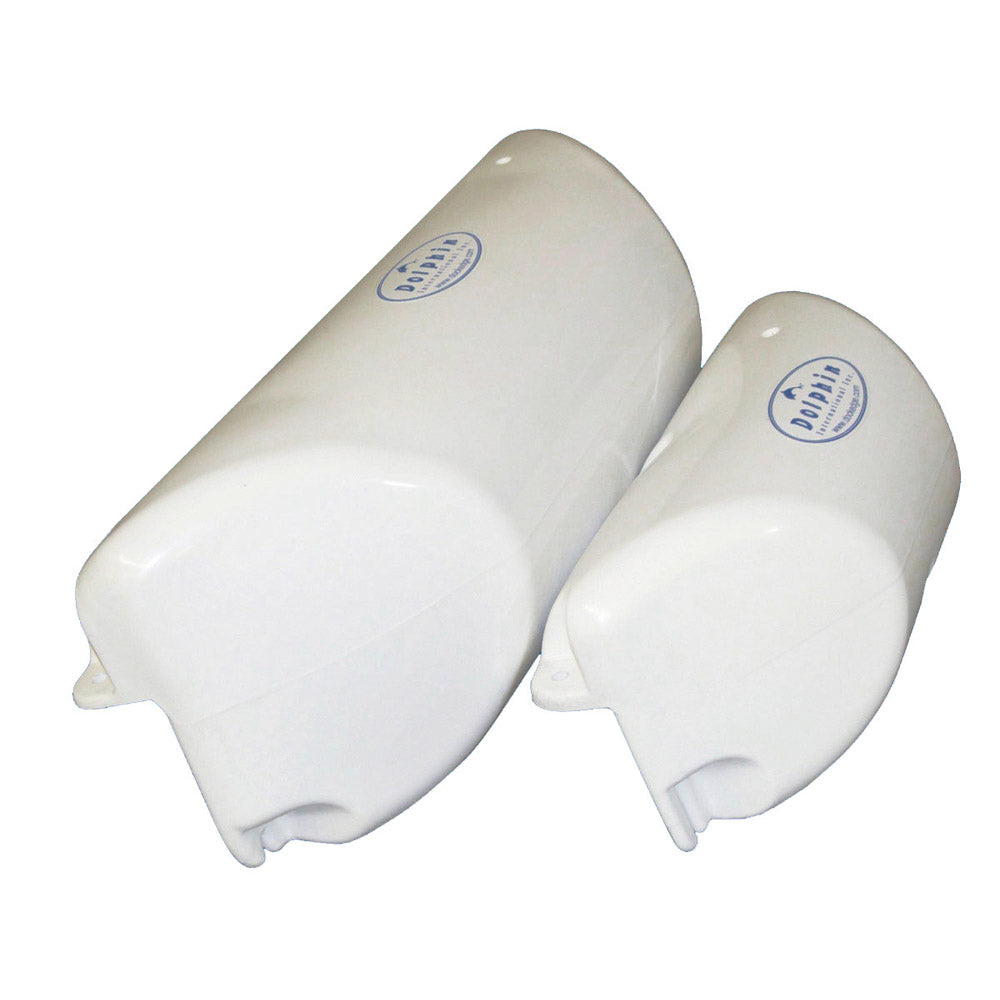 Dock Edge DE1062WF Dolphin Dockside Bumper 8.5 x 24 White