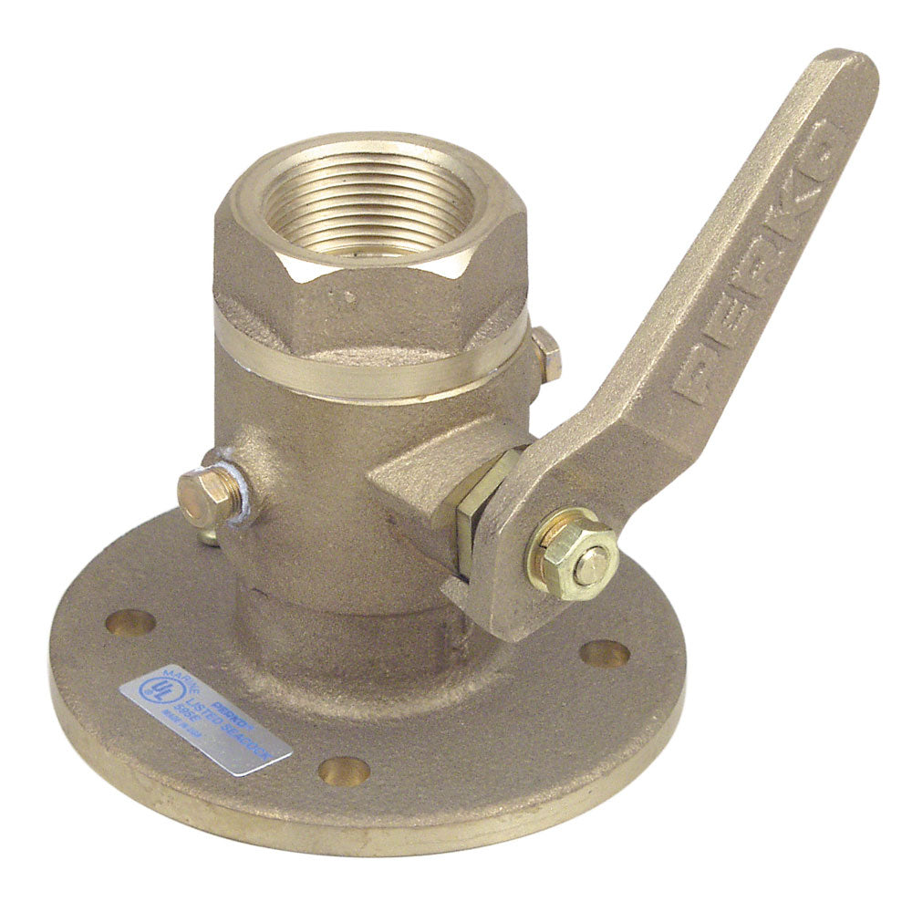 Perko 0805005PLB 3/4" Seacock Ball Valve Bronze MADE IN THE USA