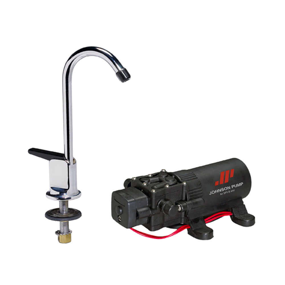 Johnson Pump 61123 1.1 Pump/Faucet Combo 12V
