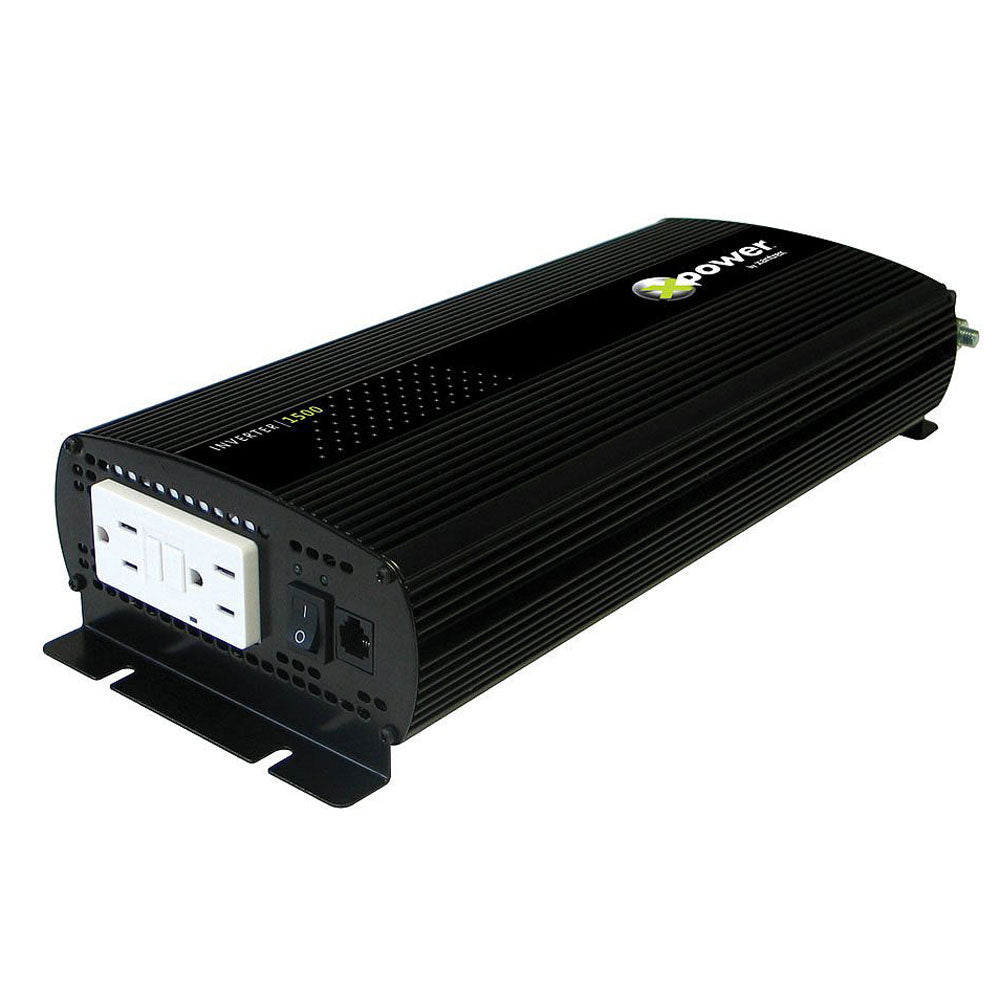 Xantrex 813-1500-UL XPower 1500 Inverter GFCI & Remote ON/OFF UL458