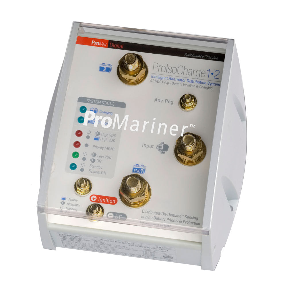 ProMariner 23121 ProIsoCharge Battery Isolator 120Amp 1-Alt 2-Bat - 12V