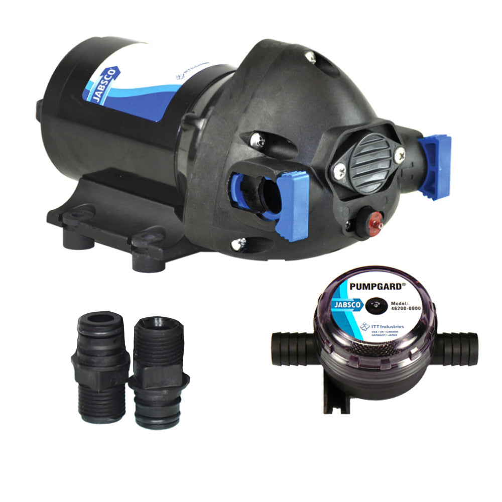 Jabsco 32601-0092 Par-Max Shower Drain/General Purpose Pump - 3.5GPM-25psi-12VDC w/Strainer