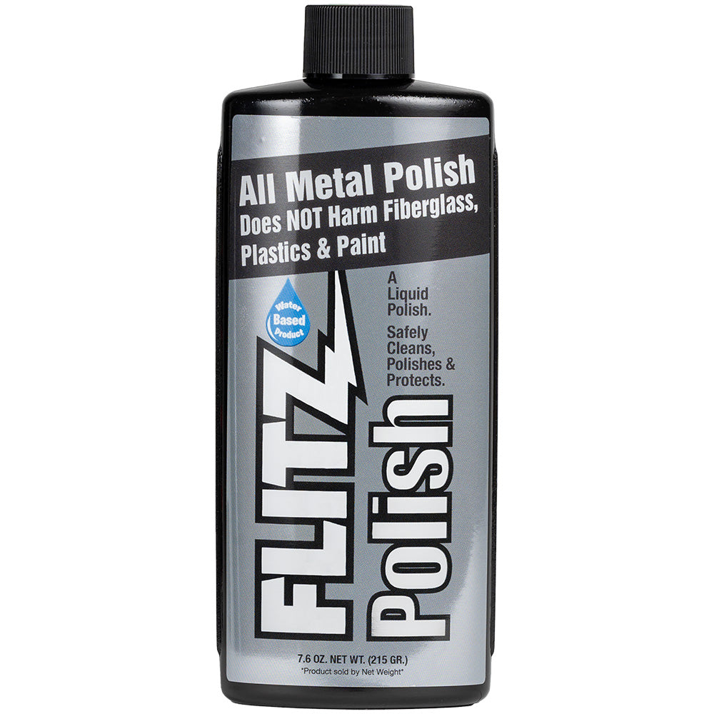 Flitz LQ 04587 Polish - Liquid - 7.6 oz. Bottle