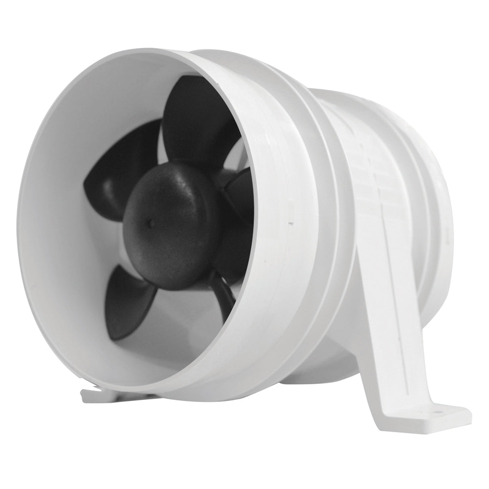 Attwood 1749-4 Turbo 4000 Series II Water-Resistant, In-Line Blower - 12V - White