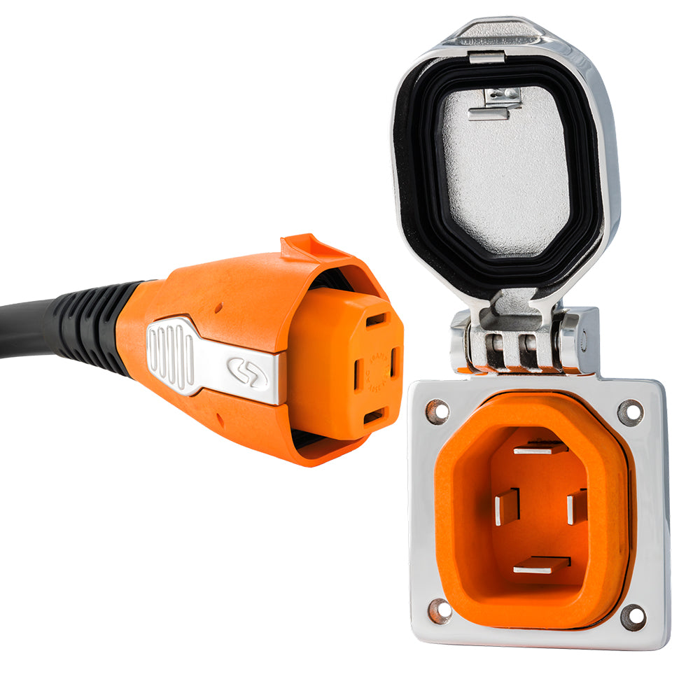 SmartPlug B50ASSY 50 AMP Stainless Steel Combo Kit