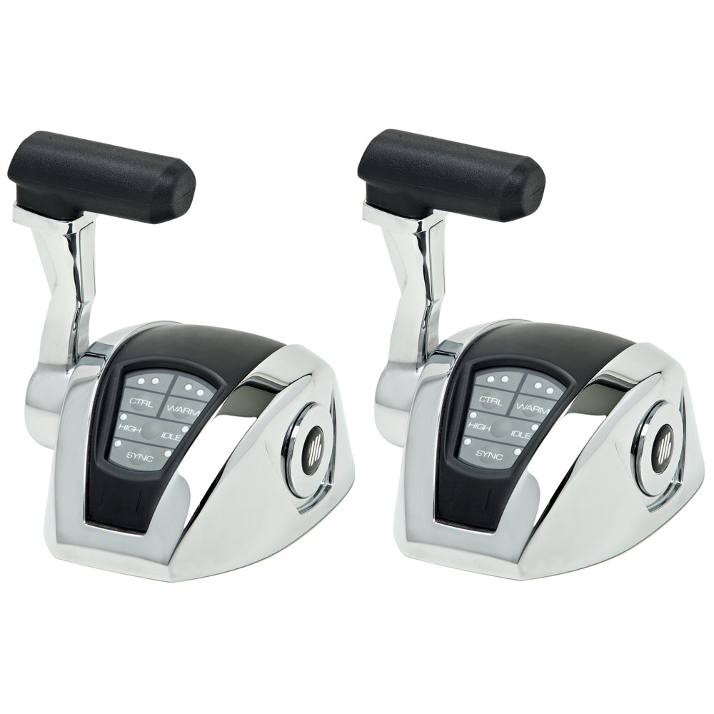UFlex EM12 Power A Electronic Control Package - Single Engine/Dual Station - Electronic Throttle/Mechanical Shift