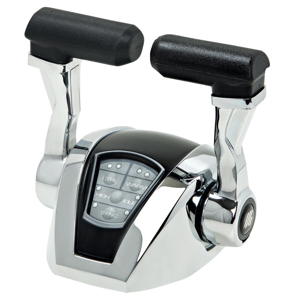 UFlex EM21 Power A Electronic Control Package - Dual Engine/Single Station - Electronic Throttle/Mechanical Shift