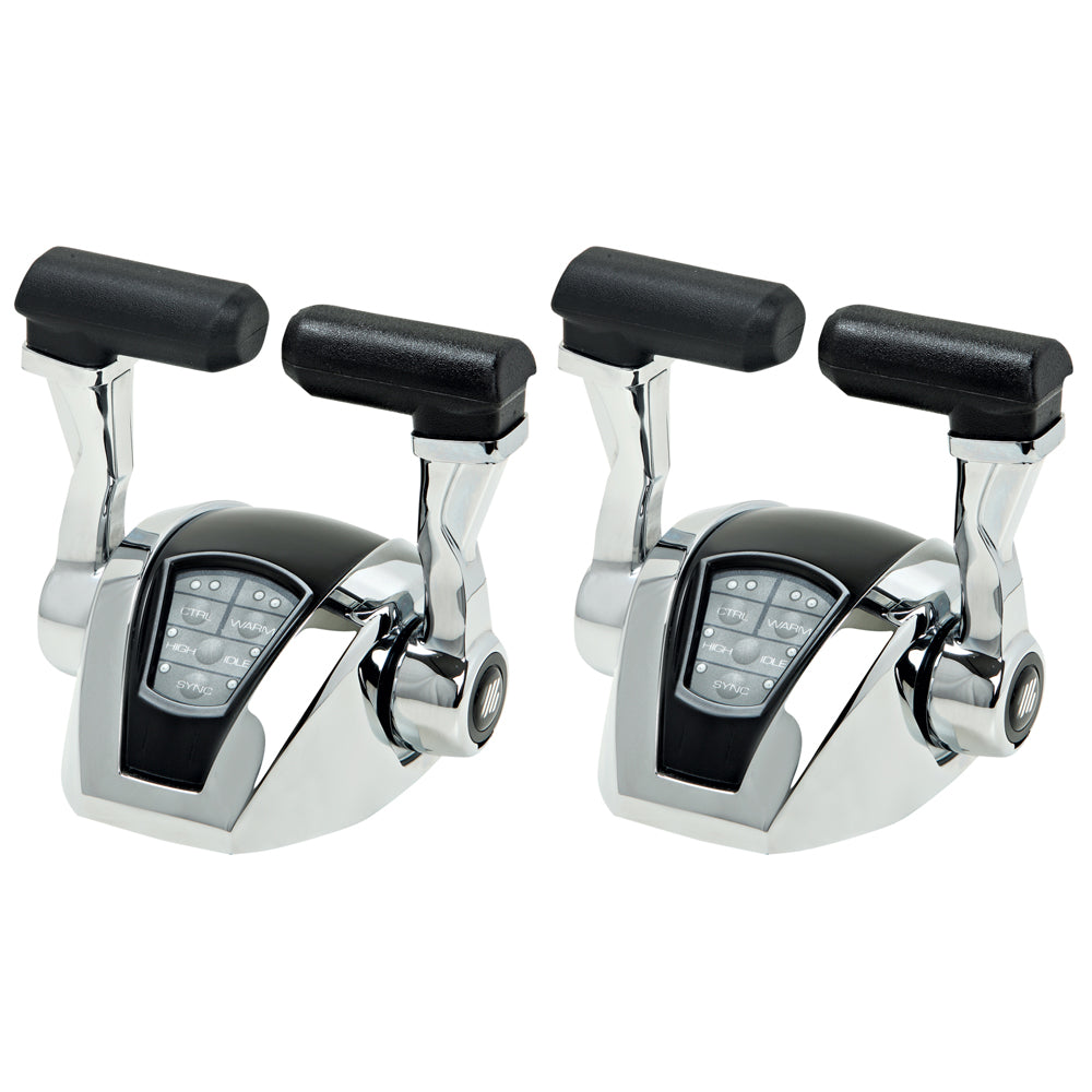 UFlex EM22 Power A Electronic Control Package - Dual Engine/Dual Station - Electronic Throttle/Mechanical Shift