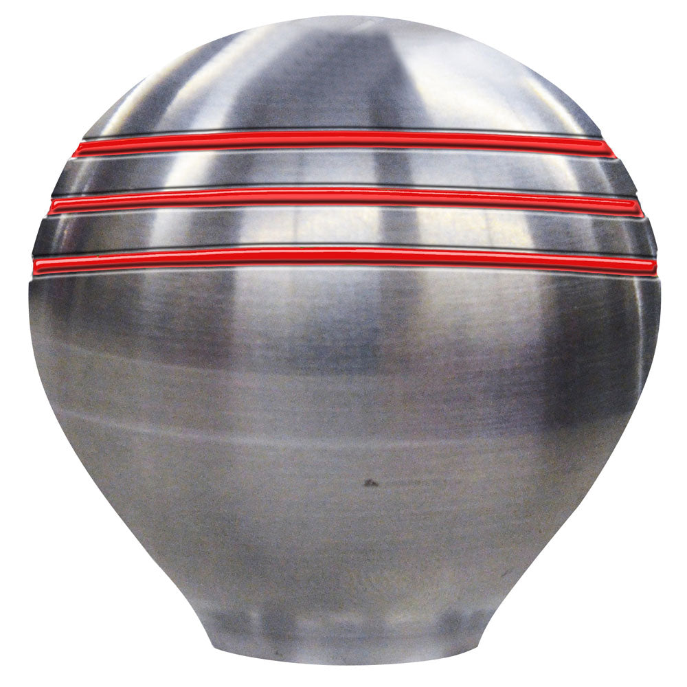 Schmitt Marine 50020 Throttle Knob - 1-1/2" - Red Grooves