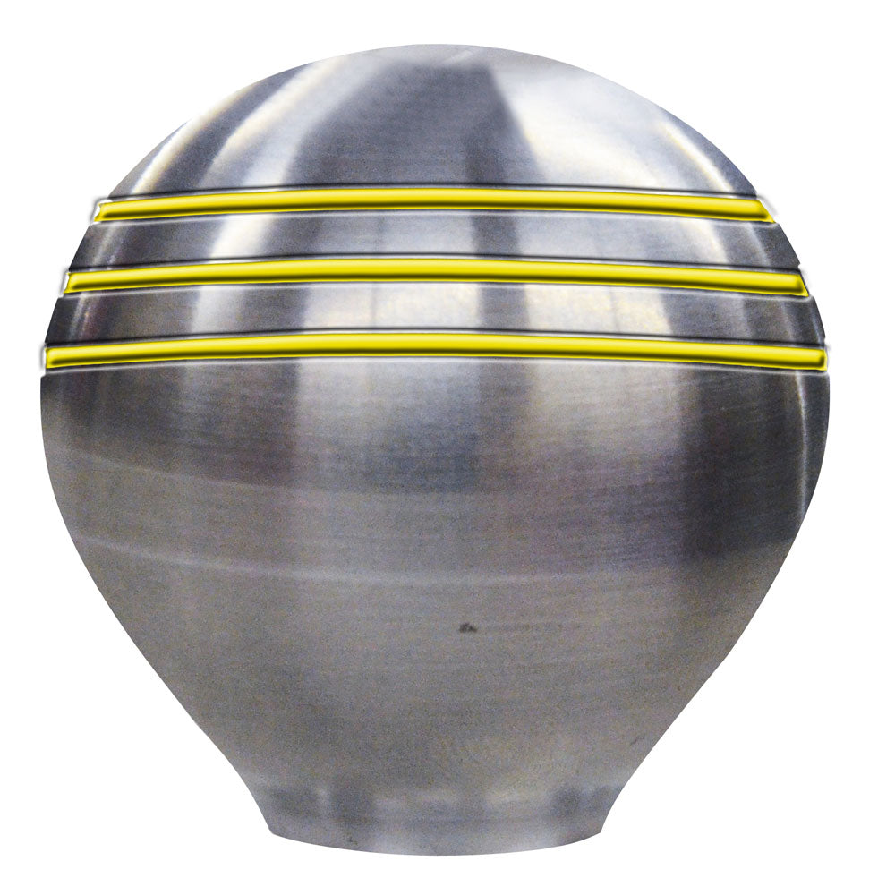 Schmitt Marine 50025 Throttle Knob - 1-1/2" - Gold Grooves