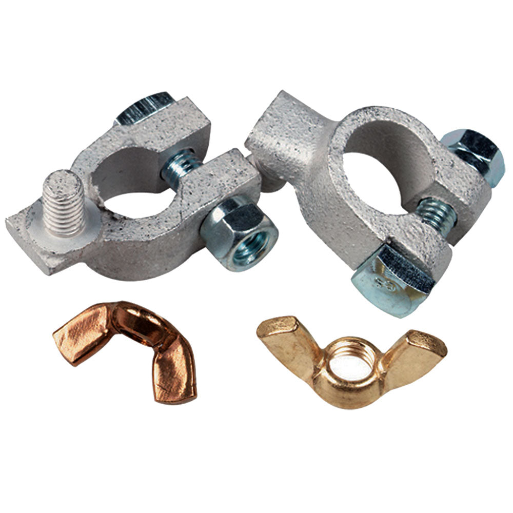 Ancor 260322 Tinned Battery Terminal - 5/16" & 3/8" Stud - Positive & Negative Combo