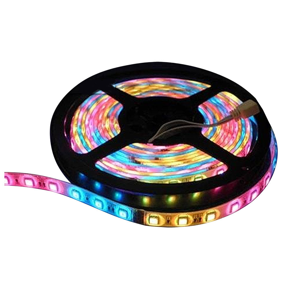 Lunasea LLB-453M-01-05 Waterproof IP68 LED Strip Lights - Red/Green/Blue - 5M