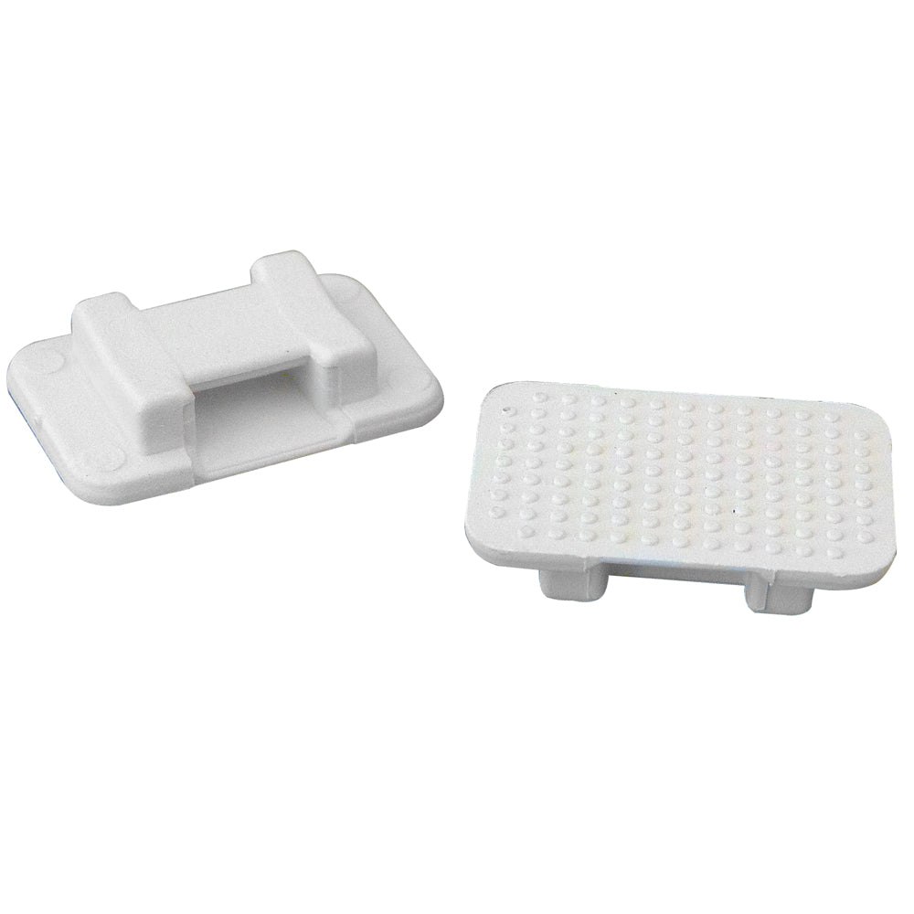 Weld Mount 805900 AT-5 Large White Nylon Wire Tie Mount - Qty. 100