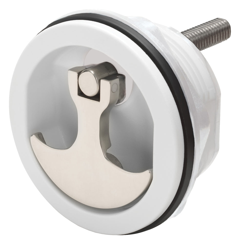 Whitecap 6230WC Compression Handle - Nylon White/Stainless Steel - Non-Locking