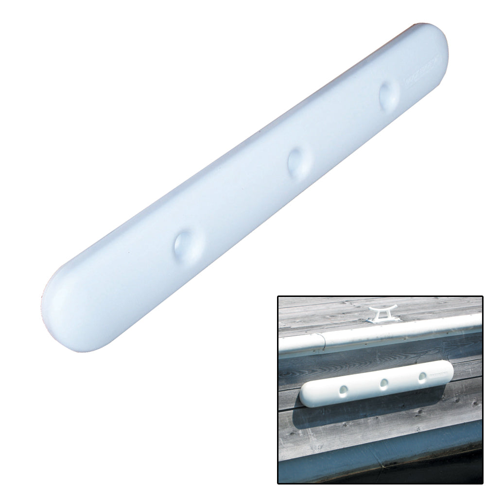 Dock Edge DE1008F Ultragard 35" PVC Dock Cushion - White
