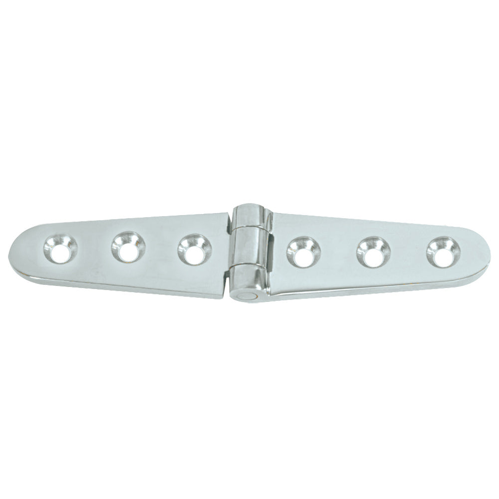 Whitecap S-3430 Strap Hinge - 304 Stainless Steel - 6" x 1-1/8"