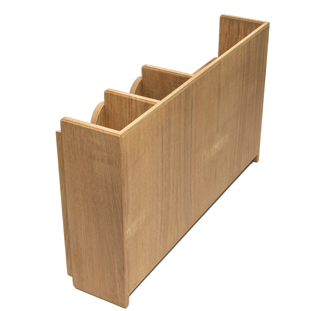 Whitecap 62406 Teak Dish/Cup Holder