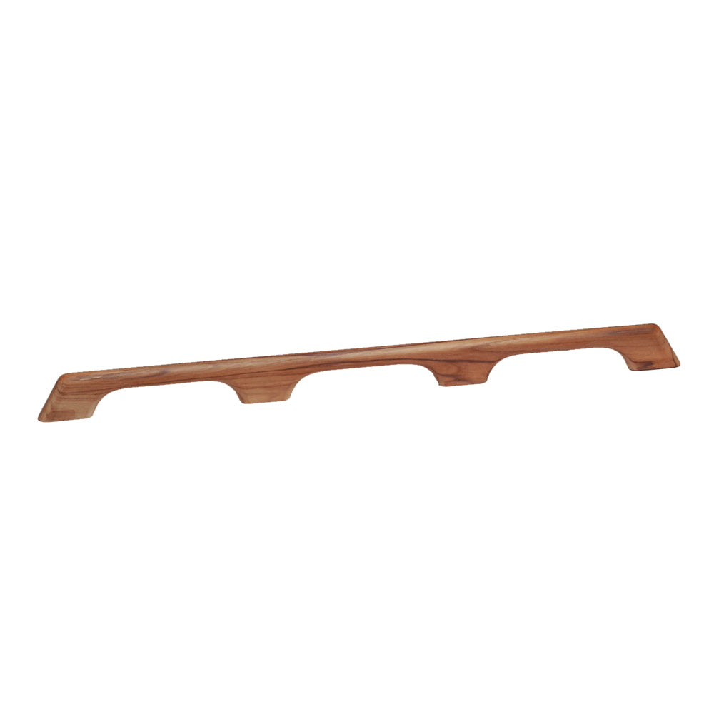 Whitecap 60104 Teak Handrail - 3 Loops - 33"L