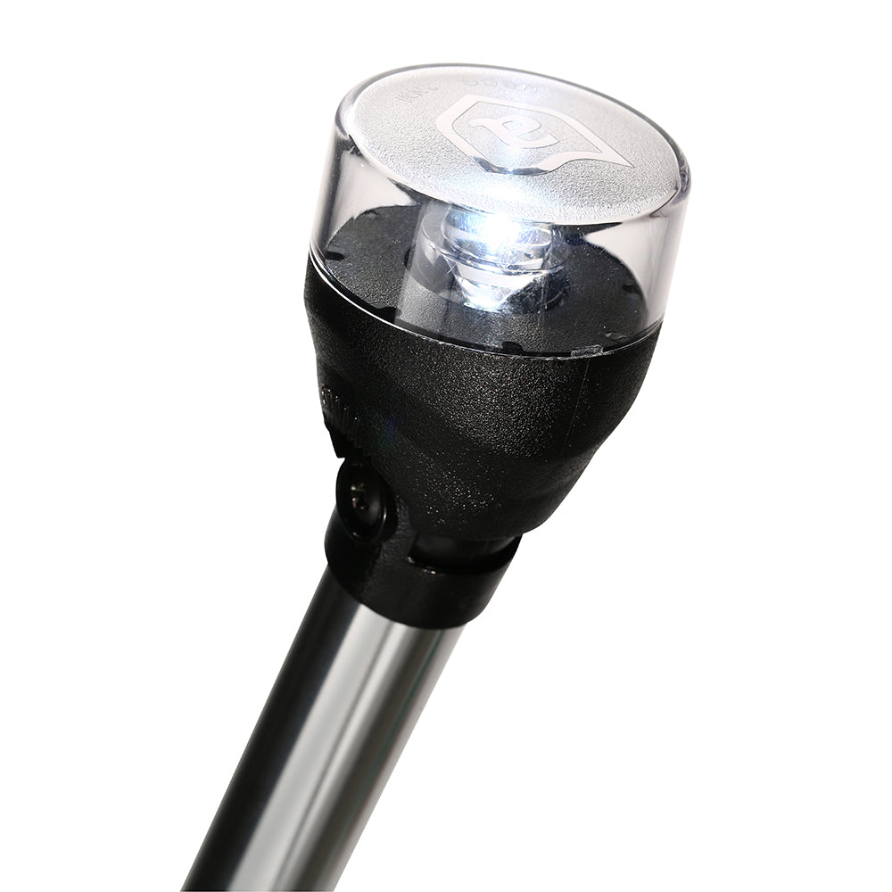 Attwood 5530-24A7 LED Articulating All Around Light - 24" Pole