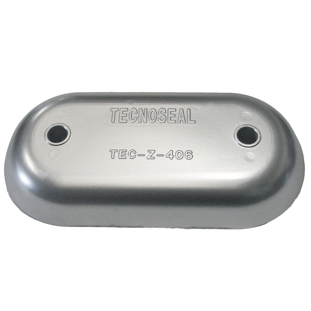 Tecnoseal TEC-Z-406 Z406 Hull Plate Anode - Zinc