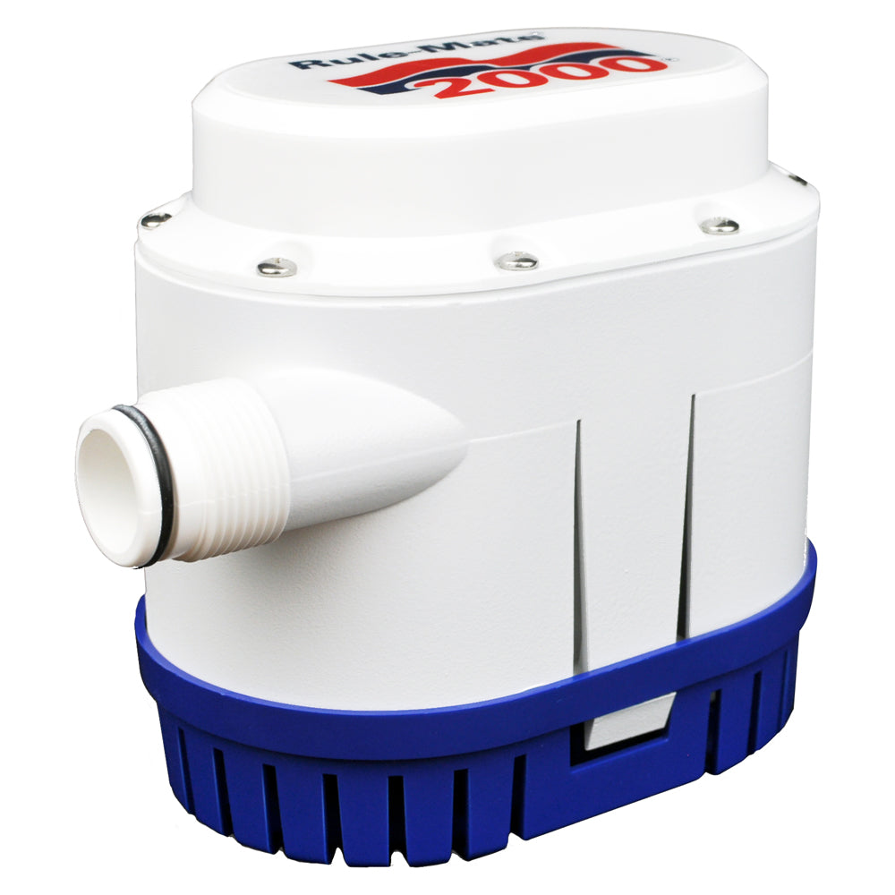 Rule RM2000A Rule-Mate 2000 GPH Fully Automated Bilge Pump - 12V