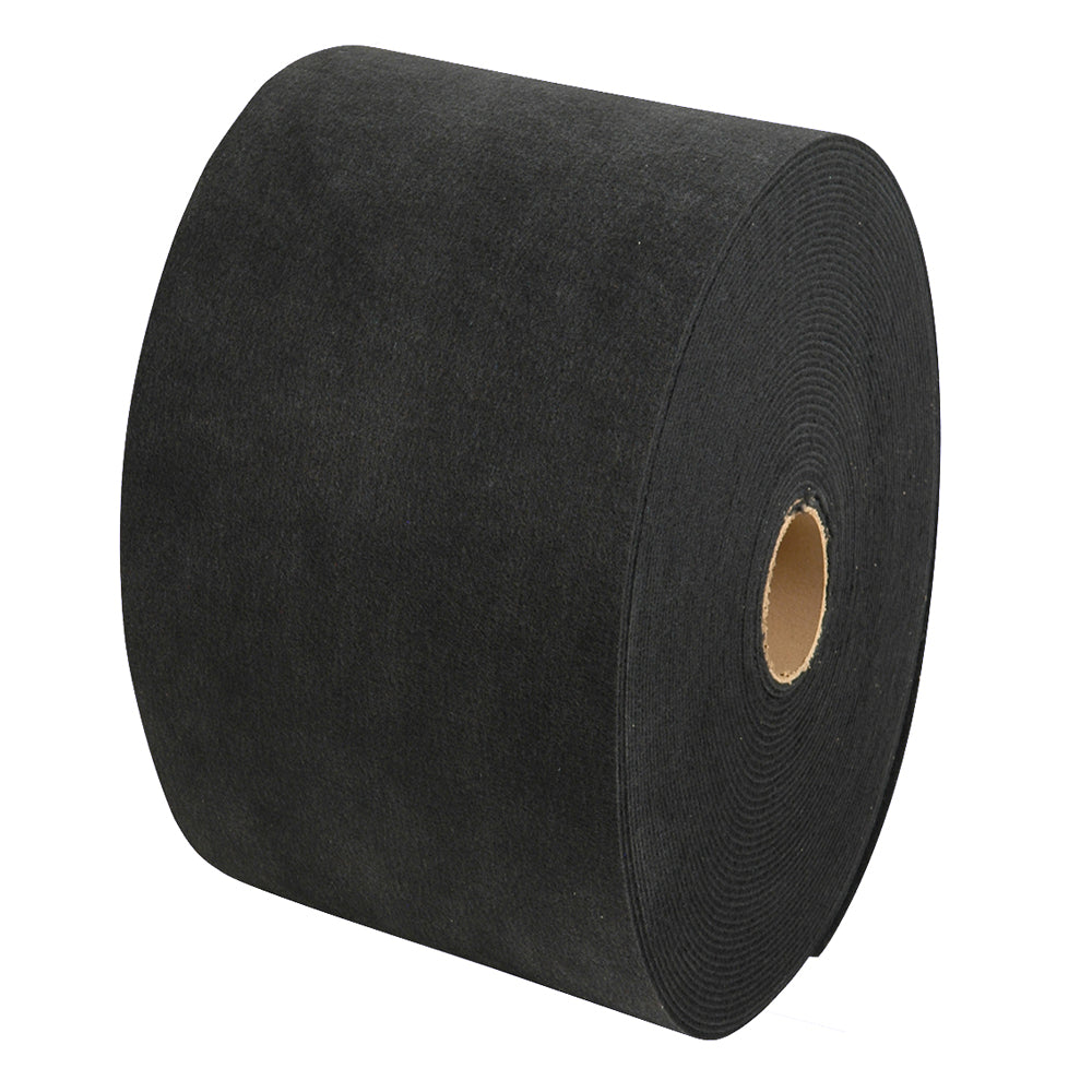 C.E. Smith 11330 Carpet Roll - Black - 11"W x 12'L