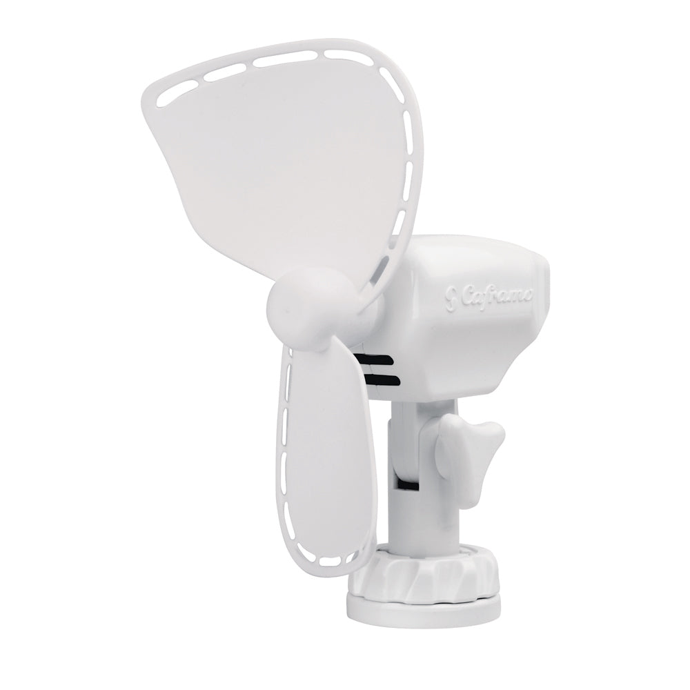 SEEKR by Caframo 757DCWBX Ultimate 757 12V 2-Speed 7" Fan - Direct Wire - White