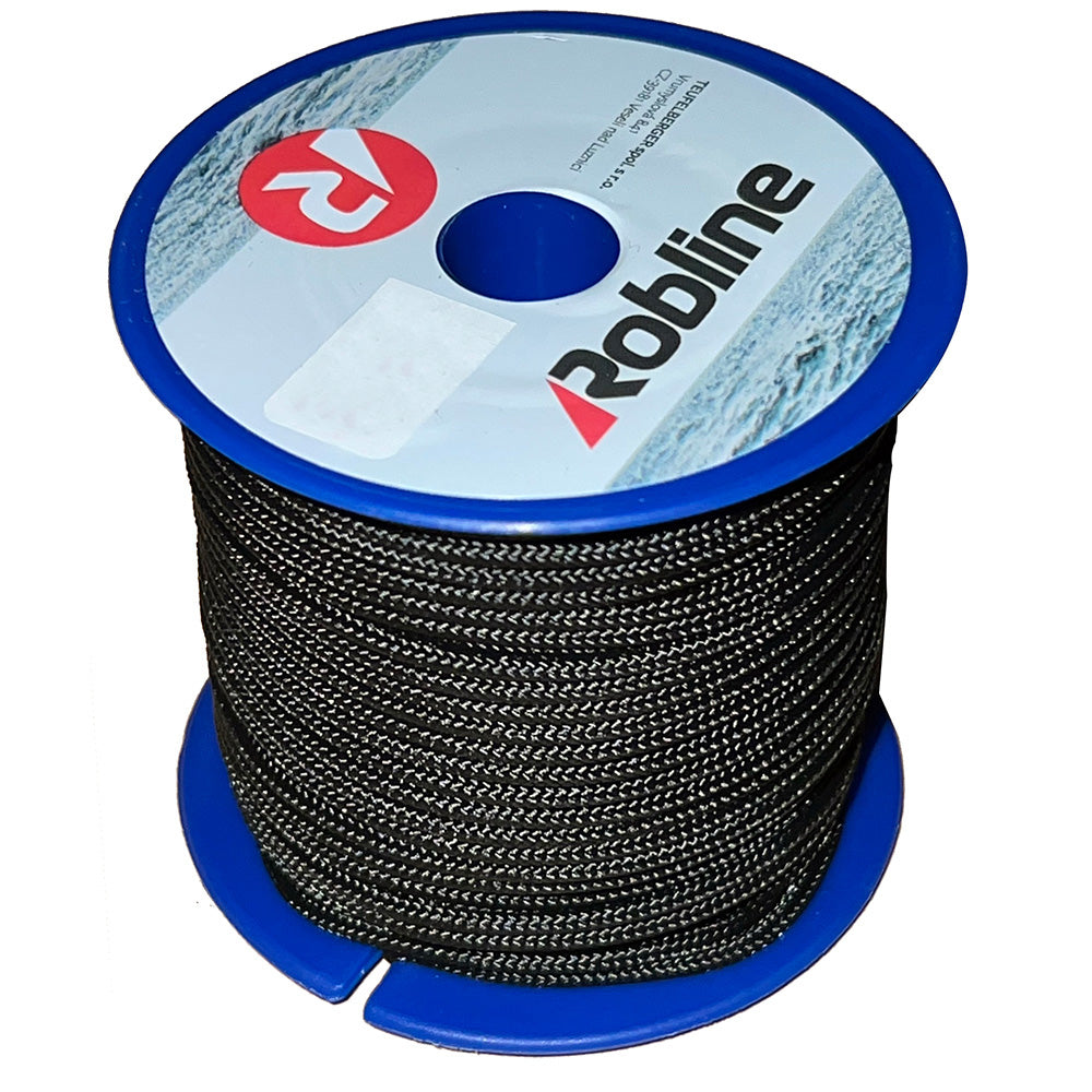 Robline MR-2BLK Orion 500 Mini-Reel - 2mm (.08") Black - 30M