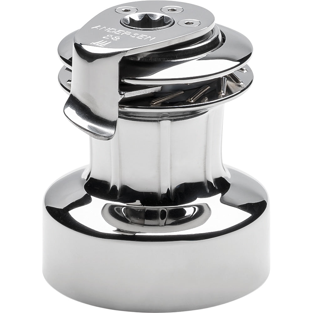 ANDERSEN RA2028010000 28 ST FS - 2-Speed Self-Tailing Manual Winch - Full Stainless Steel