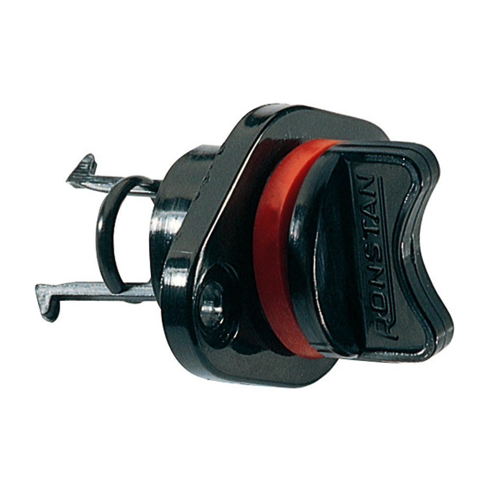 Ronstan RF294 Drain Plug & Housing - Coarse Thread - Black Nylon