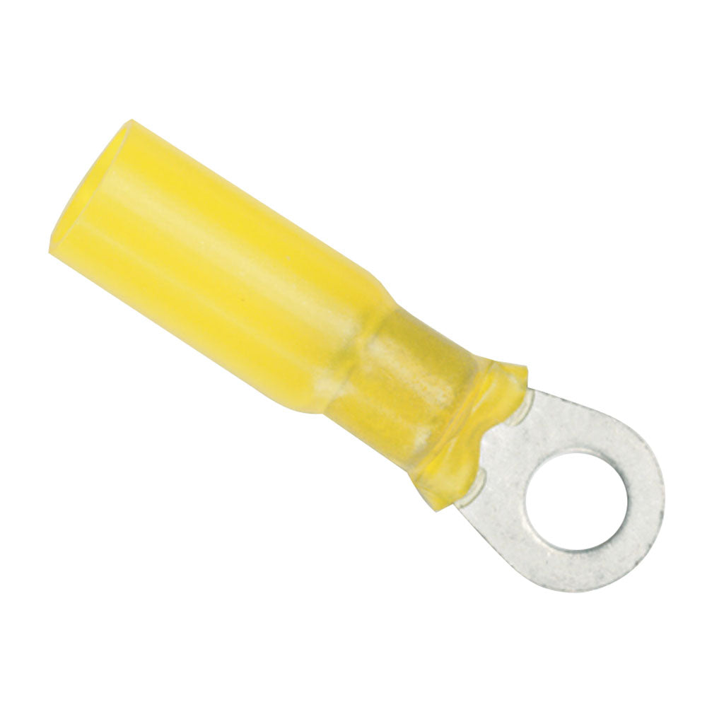 Ancor 312425 12-10 Gauge - 1/4" Heat Shrink Ring Terminal - 25-Pack